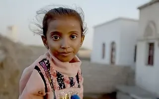 Close-up portrait from Hunger Ward